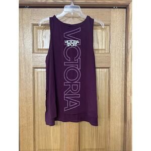 Victoria's Secret Sport Tank Top Purple/Plum Size Large